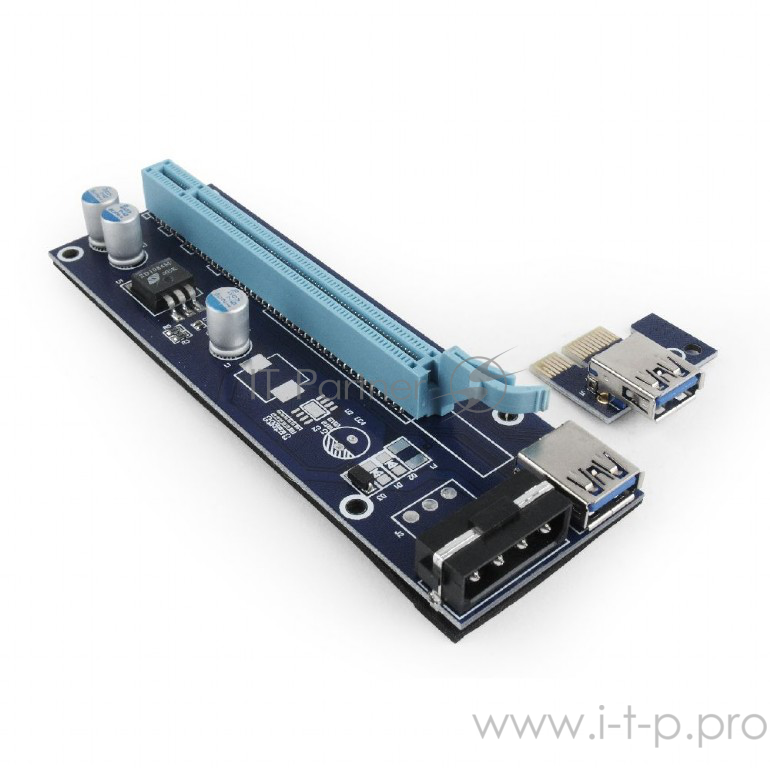 Контроллер Gembird RC-PCIEX-01, райзер-карта расширения PCI-Express интерфейса