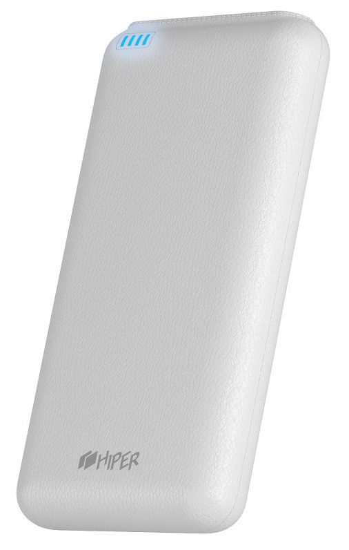 Мобильный аккумулятор Hiper SP20000 Li-Ion 20000mAh 2.1A+1A белый 2xUSB