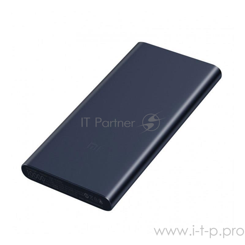 Внешний аккумулятор Xiaomi Mi Power Bank 2S black (10000mAh, 2xUSB, 2.4A, Li-Pol, быстрая зарядка) (VXN4230GL)