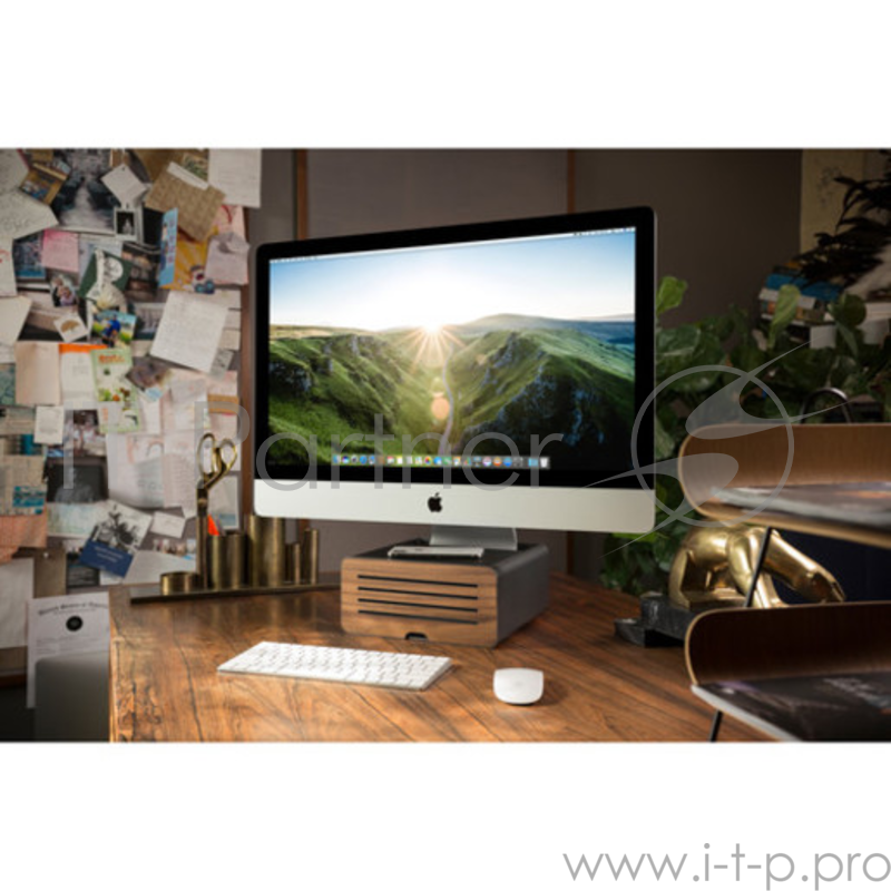 Подставка Twelve South HiRise Pro для iMac и Apple Display, а также для других мониторов. Материал сталь. Цвет черный/серебристый.