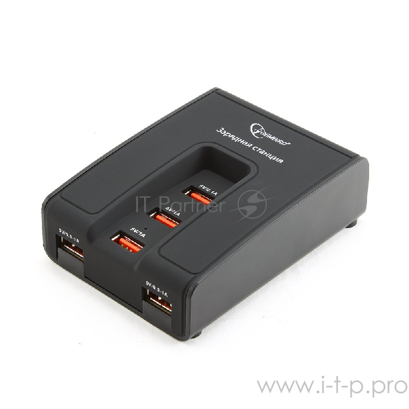 Адаптер питания Gembird MP3A-PC-02 220V-5V USB 5 портов, 5A суммарно