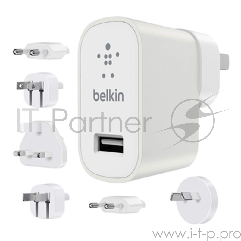 Зарядное устройство Belkin Универсальное СЗУ Global Travel Kit, 2.4A