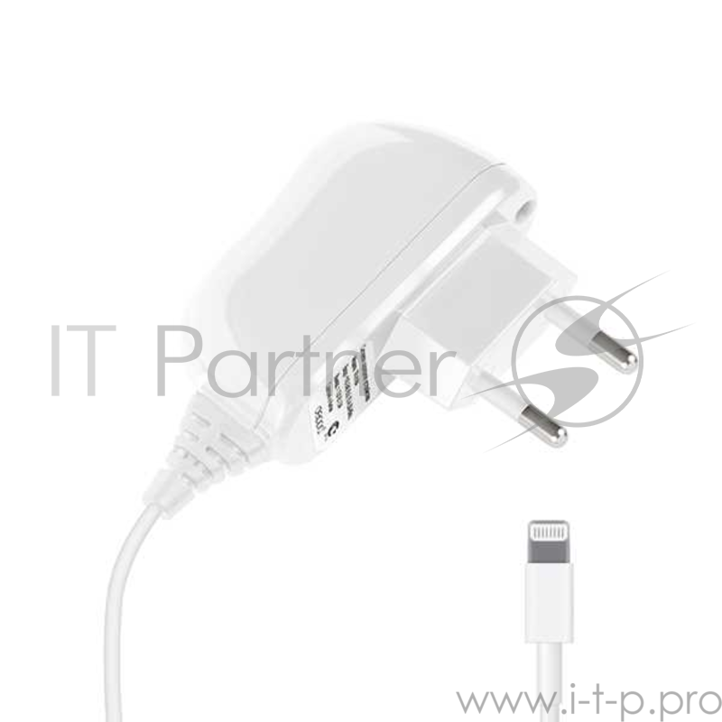 СЗУ 8-pin для Apple 1A, белый, Deppa