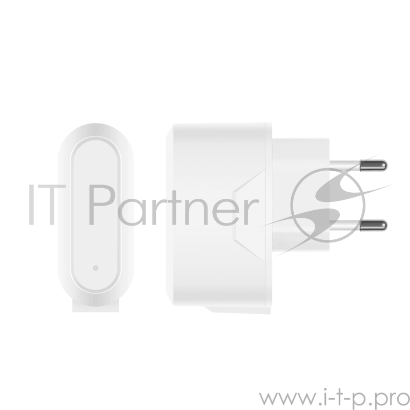 Зарядное устройство Deppa СЗУ 2 USB, 2.1A, дата кабель 8-pin, белый, Prime Line