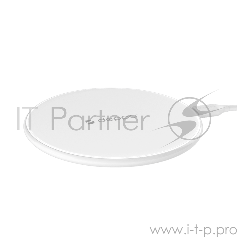 Зарядное устройство Deppa Беспроводное (Qi Fast Charger, 10W, стандарт Qi, белый)