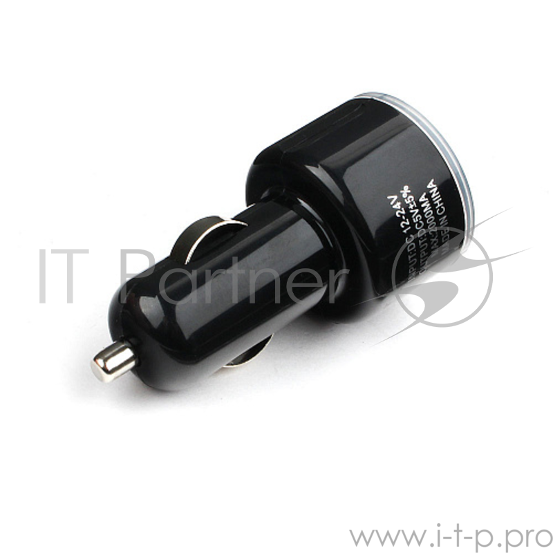 Адаптер питания Cablexpert MP3A-UC-CAR16, 12V->5V 2-USB, 2.1A