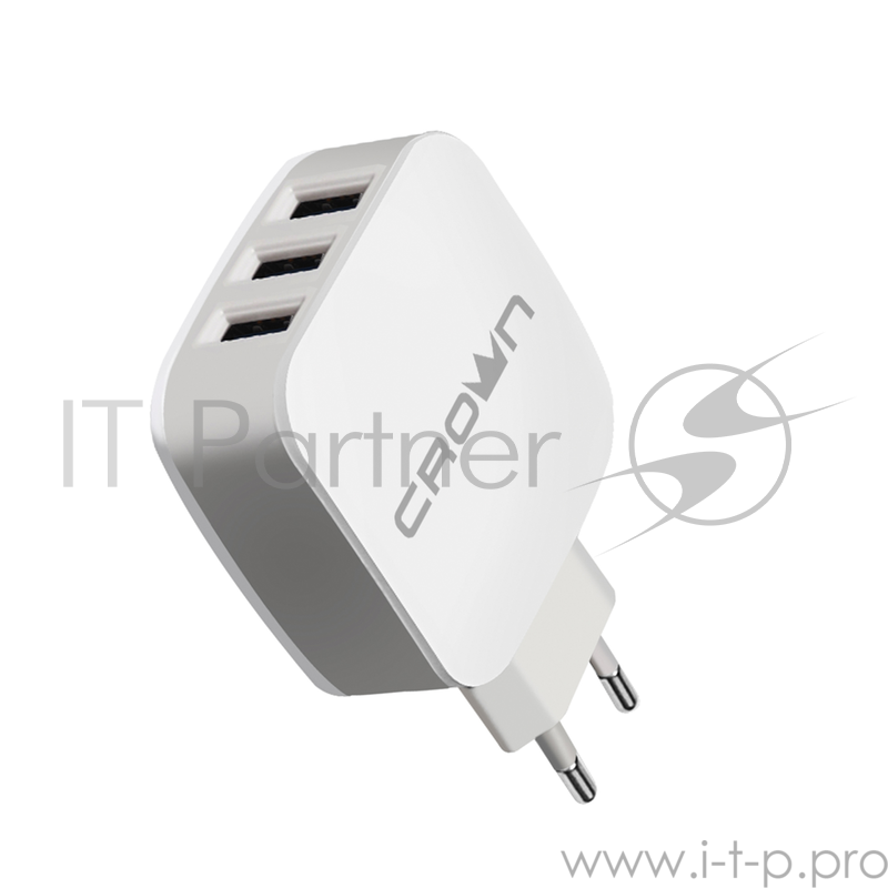 Сетевое универсальное зарядное устройство Crown CMWC-3053