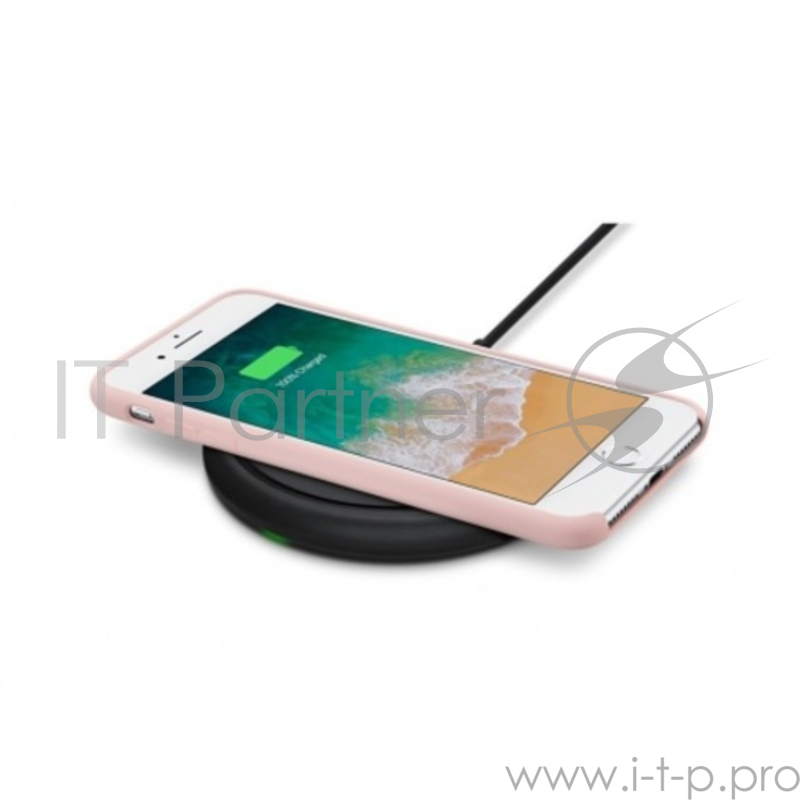 Зарядная станция Mophie Wireless Charger Pad для мобильных устройств с функцией беспроводной зарядки. Цвет черный.