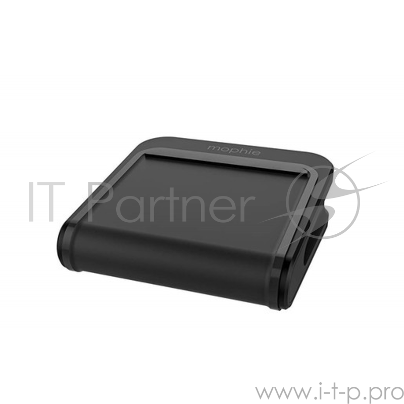 Зарядная станция Mophie Charge Stream Pad Mini для мобильных устройств с функцией беспроводной зарядки. Цвет черный.