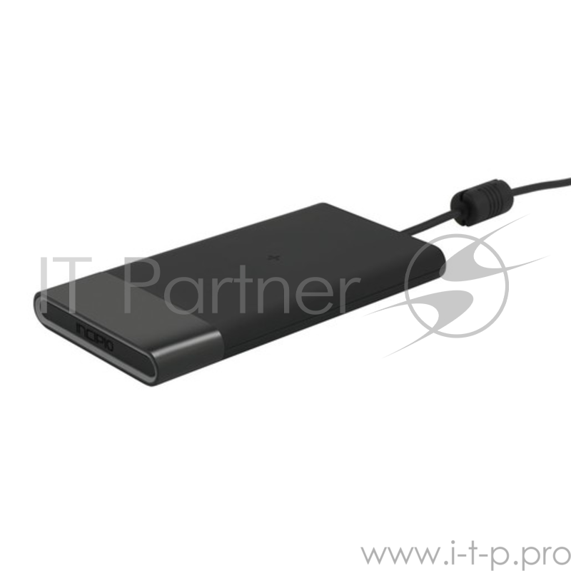 Зарядное устройство Incipio GHOST Qi 3-Coil для мобильных устройств с функцией беспроводной зарядки Qi. Цвет черный.