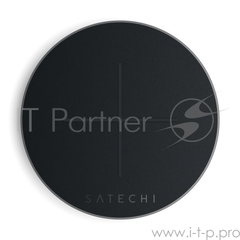 Беспроводное зарядное устройство Satechi Type-C PD & QC Wireless Charger. Функции PD и QC, LED индикация. Цвет серый космос.