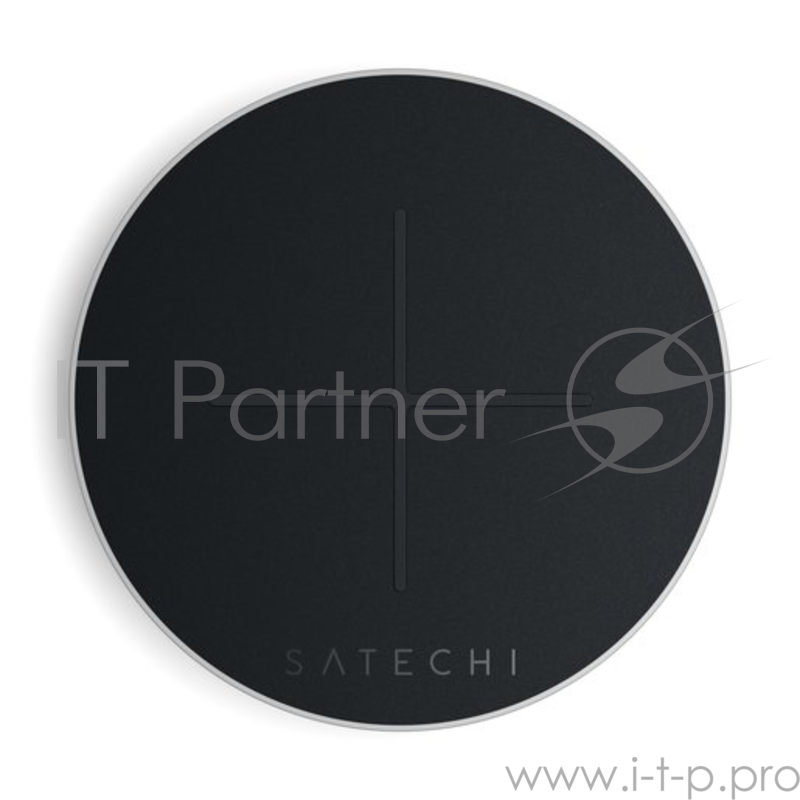 Беспроводное зарядное устройство Satechi Type-C PD & QC Wireless Charger. Функции PD и QC, LED индикация. Цвет серебряный.