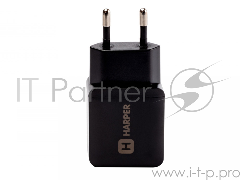 Сетевое зарядное устройство HARPER WCH-8220 BLACK 2xUSB 2.4A