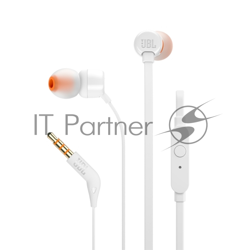 Гарнитура JBL T110, белый
