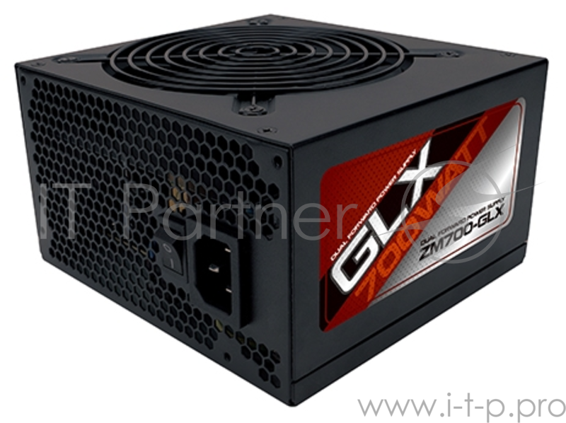 Блок питания 700Вт Zalman ZM700-LX ATX12V V2.31 (20/24+4/8+6/8pin, вентилятор d140мм) + кабель питания EURO (1.4м)