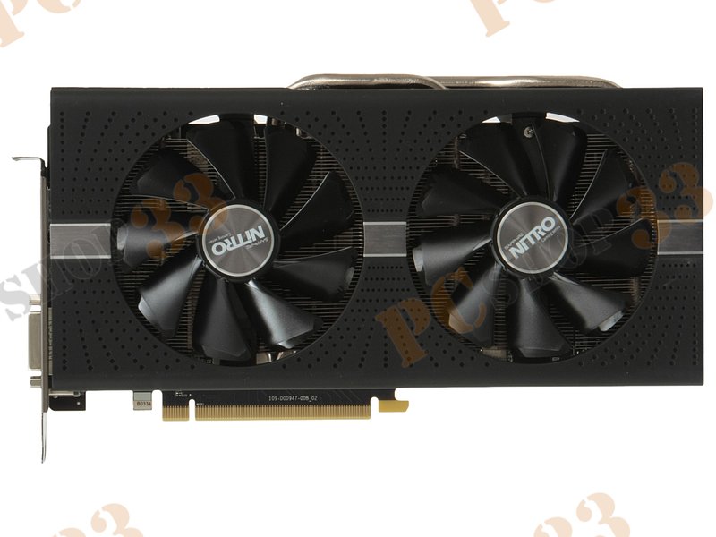 Видеокарта Sapphire Radeon RX 580 Nitro+ W/BP (UEFI) 4ГБ 11265-08 (Radeon RX 580, DDR5, DVI, 2xHDMI, 2xDP) (PCI-E)