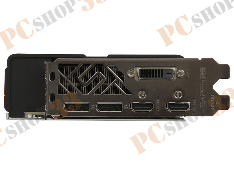 Видеокарта Sapphire Radeon RX 580 Nitro+ W/BP (UEFI) 4ГБ 11265-08 (Radeon RX 580, DDR5, DVI, 2xHDMI, 2xDP) (PCI-E)