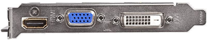 Видеокарта GIGABYTE GeForce GT 710 1ГБ GV-N710D5-1GI (GeForce GT 710, DDR5, D-Sub, DVI, HDMI) (PCI-E)