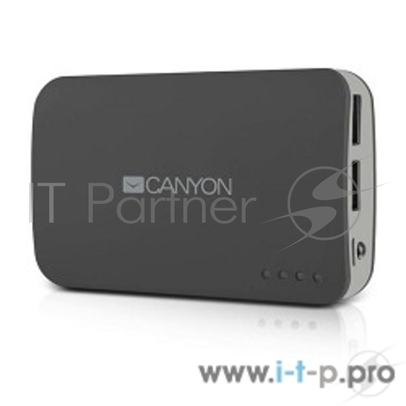 аксессуары CANYON CNE-CPB78DG Dark grey color portable battery charger with 7800mAh, micro USB input 5V/1A and USB output 5V/1A(max.)