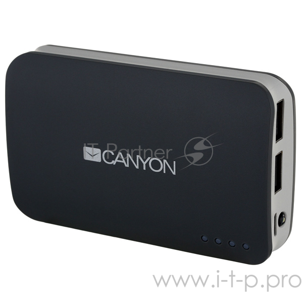 аксессуары CANYON CNE-CPB78DG Dark grey color portable battery charger with 7800mAh, micro USB input 5V/1A and USB output 5V/1A(max.)