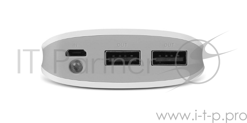 Мобильный аккумулятор CANYON CNE-CPB78W White color portable battery charger with 7800mAh, micro USB input 5V/1A and USB output 5V/1A(max.)