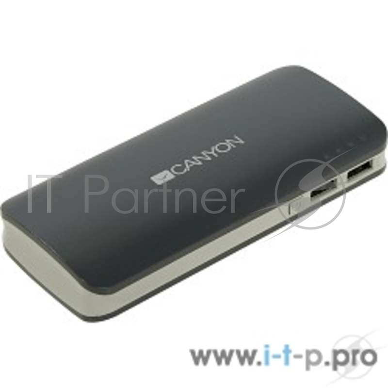 Мобильный аккумулятор CANYON CNE-CPB130DG Battery charger for portable device 13000 mAh (Dark Grey)