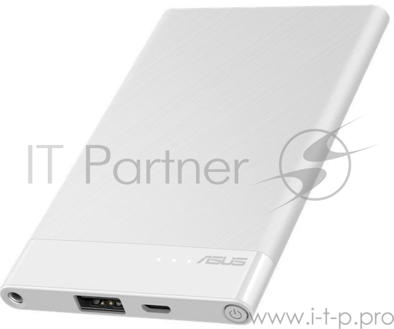 Мобильный аккумулятор Asus ZenPower ABTU015 Li-Pol 4000mAh 2.4A белый 1xUSB