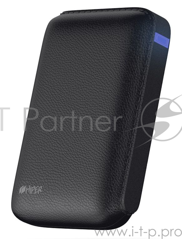 Мобильный аккумулятор Hiper SP7500 Li-Ion 7500mAh 2.1A+1A черный 2xUSB