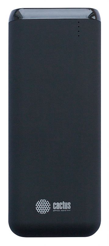 Мобильный аккумулятор Cactus CS-PBHTST-15600 Li-Ion 15600mAh 2.4A+2A черный 2xUSB