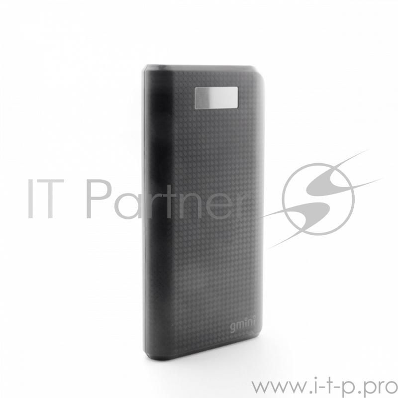 Внешний аккумулятор Gmini Carbon Series GM-PB-200TC Black , 20800mAh