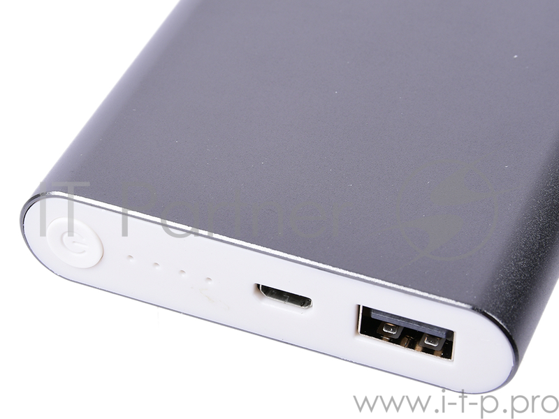 Внешний аккумулятор Defender Extralife 8000mAh 1USB, Li-pol ,5V,2.1A, серый (83622)