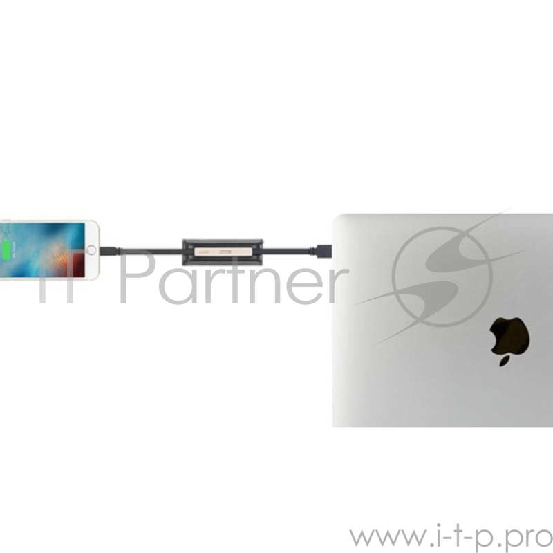 Портативный аккумулятор Moshi IonBank 3K. Емкость 3200 мАч. Цвет черный.