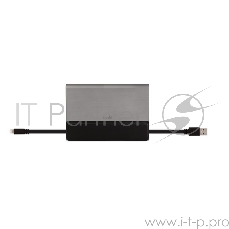 Портативный аккумулятор Moshi IonBank 5K. Емкость 5150 мАч. Цвет серый.