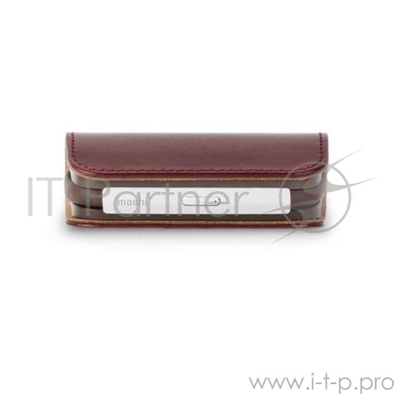 Портативный аккумулятор Moshi IonBank 3K. Емкость 3200 мАч. Цвет красный.