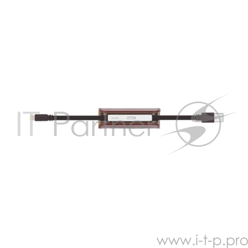 Портативный аккумулятор Moshi IonBank 3K. Емкость 3200 мАч. Цвет красный.