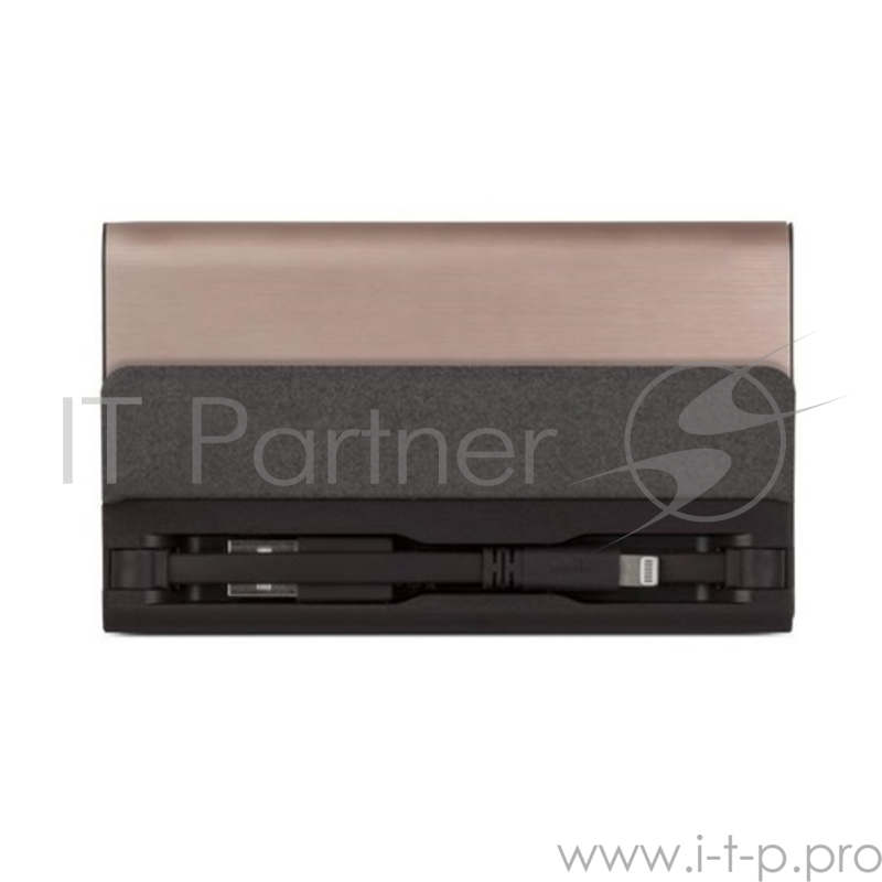 Портативный аккумулятор Moshi IonBank 10K. Емкость 10300 мАч. Цвет бронзовый.