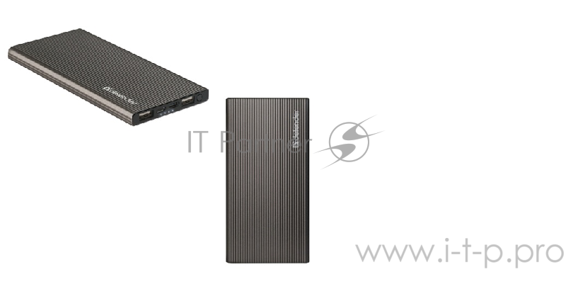 Аккумулятор USB 10000MAH 3A EXTRALIFE FAST 83642 DEFENDER