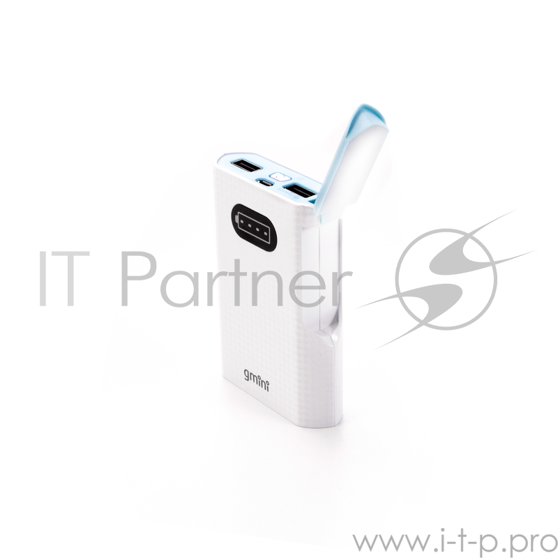 Внешний аккумулятор Gmini GM-PB07BL с лампой для чтения 7800mAh