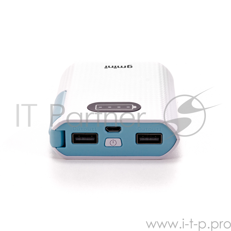 Внешний аккумулятор Gmini GM-PB07BL с лампой для чтения 7800mAh