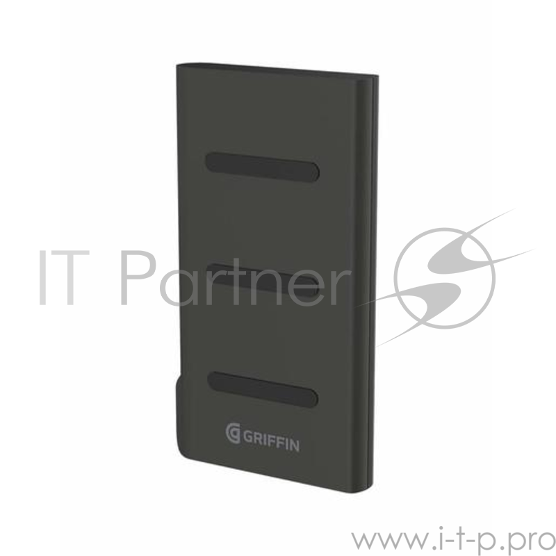 Портативное зарядное устройство (аккумулятор) для мобильных устройств Griffin Reserve Wireless Charging (Tx) Power Bank. Функция беспроводной зарядки. Емкость 5000 мАч. Цвет черный.