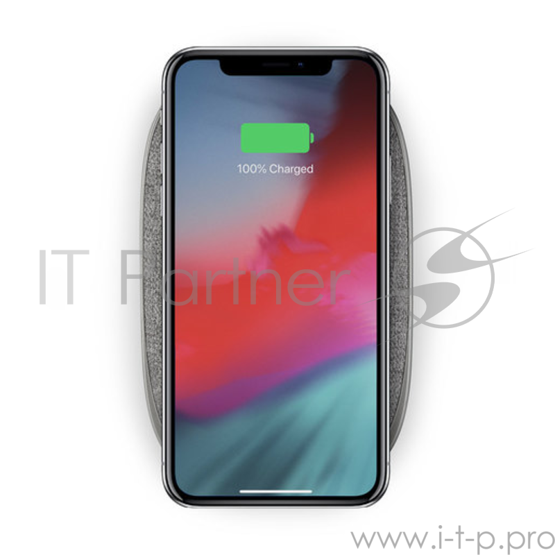 Moshi Porto Q 5K внешний аккумулятор со встроенной беспроводной зарядкой. Цвет серый.