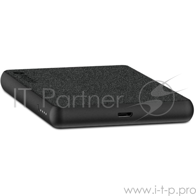 Внешний портативный аккумулятор Mophie PowerStation Plus Gen 4 4000. Встроенный кабель 2 в 1 Micro-USB, Lightning.