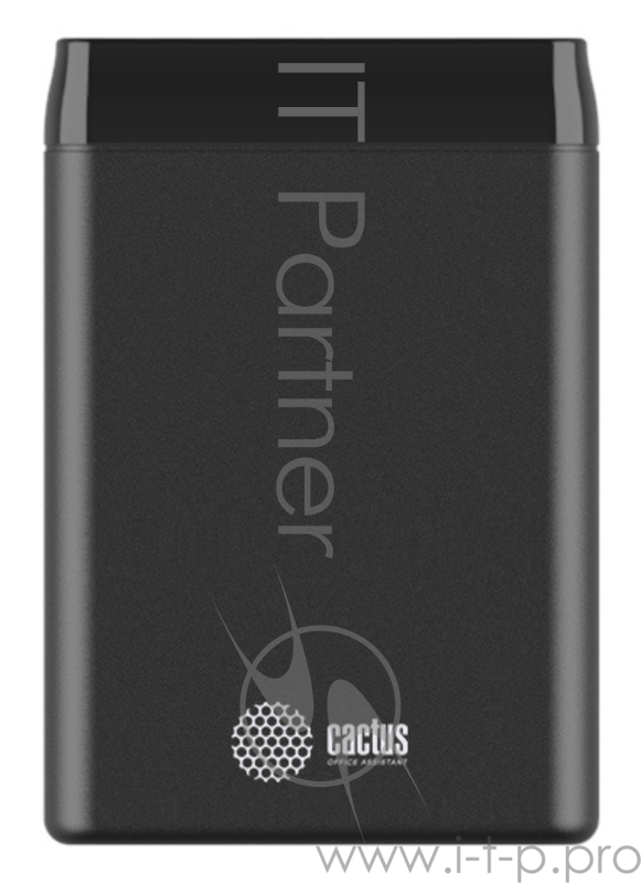 Мобильный аккумулятор Cactus CS-PBFSST-5000 Li-Pol 5000mAh 2A+2.4A 2xUSB