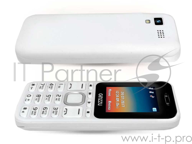 Мобильный телефон Ginzzu M102D mini White