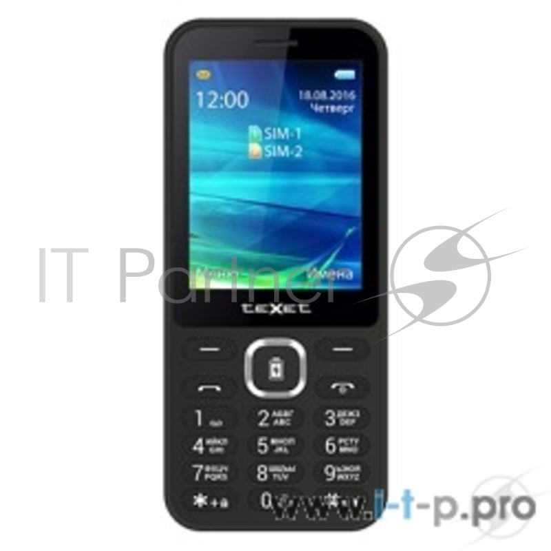 Мобильный телефон TEXET TM-D327 Black