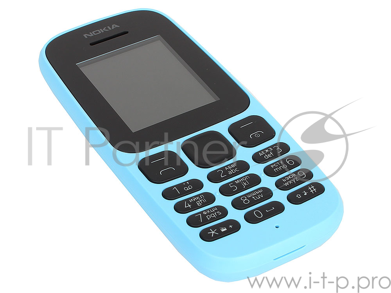 Мобильный телефон Nokia 105 SS TA-1010 Blue