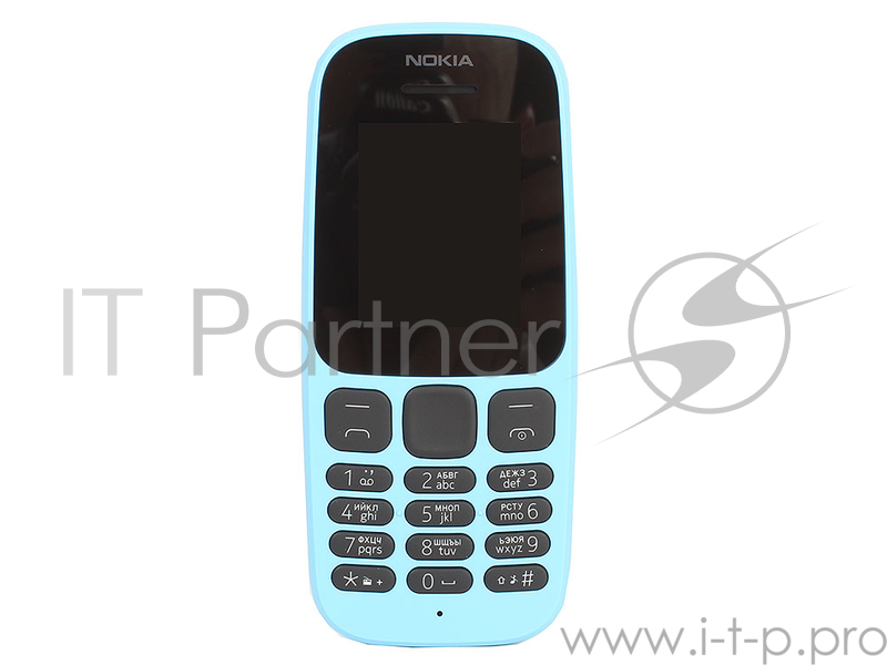 Мобильный телефон Nokia 105 SS TA-1010 Blue