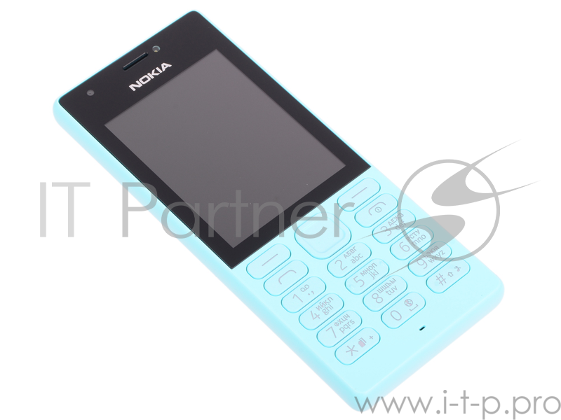 Мобильный телефон Nokia 216 DS RM-1187 Blue 2.4'' 320x240, 16MB RAM, 16MB, up to 32GB flash, 0.3Mpix/0.3Mpix, 2 Sim, 2G, BT, 1020mAh