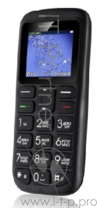 Мобильный телефон FLY EZZY 7+ BLACK (2 SIM) 1,77