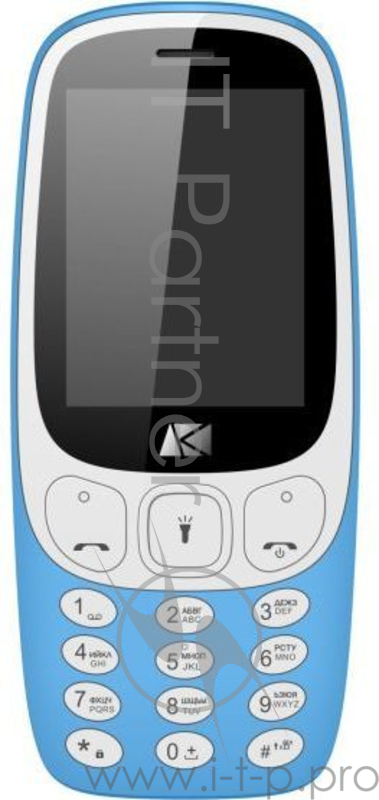 Мобильный телефон ARK U243 синий моноблок 2Sim 2.4